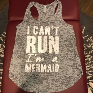 Mermaid workout racerback!